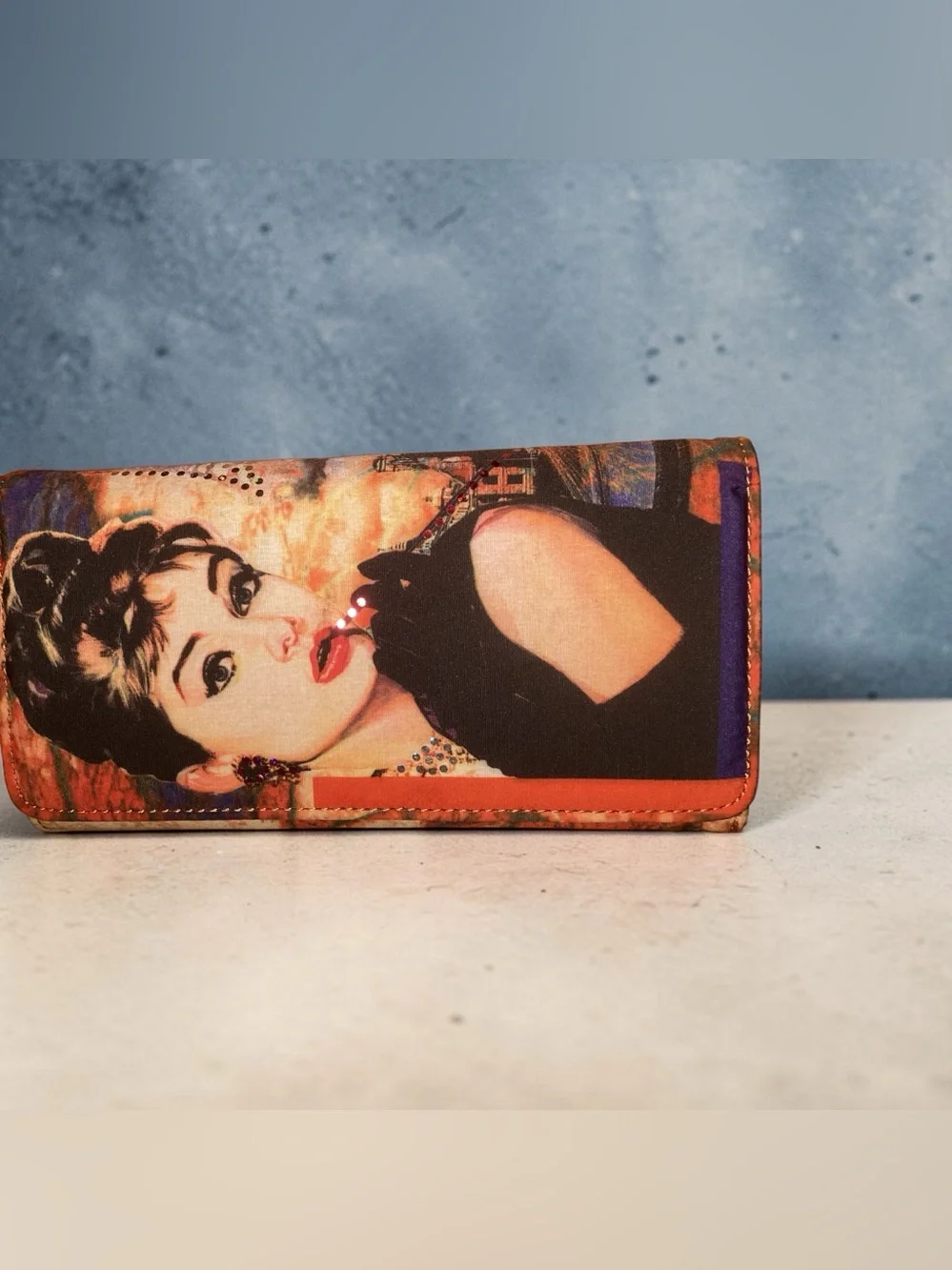 Audrey Hepburn wallet or clutch NWOT